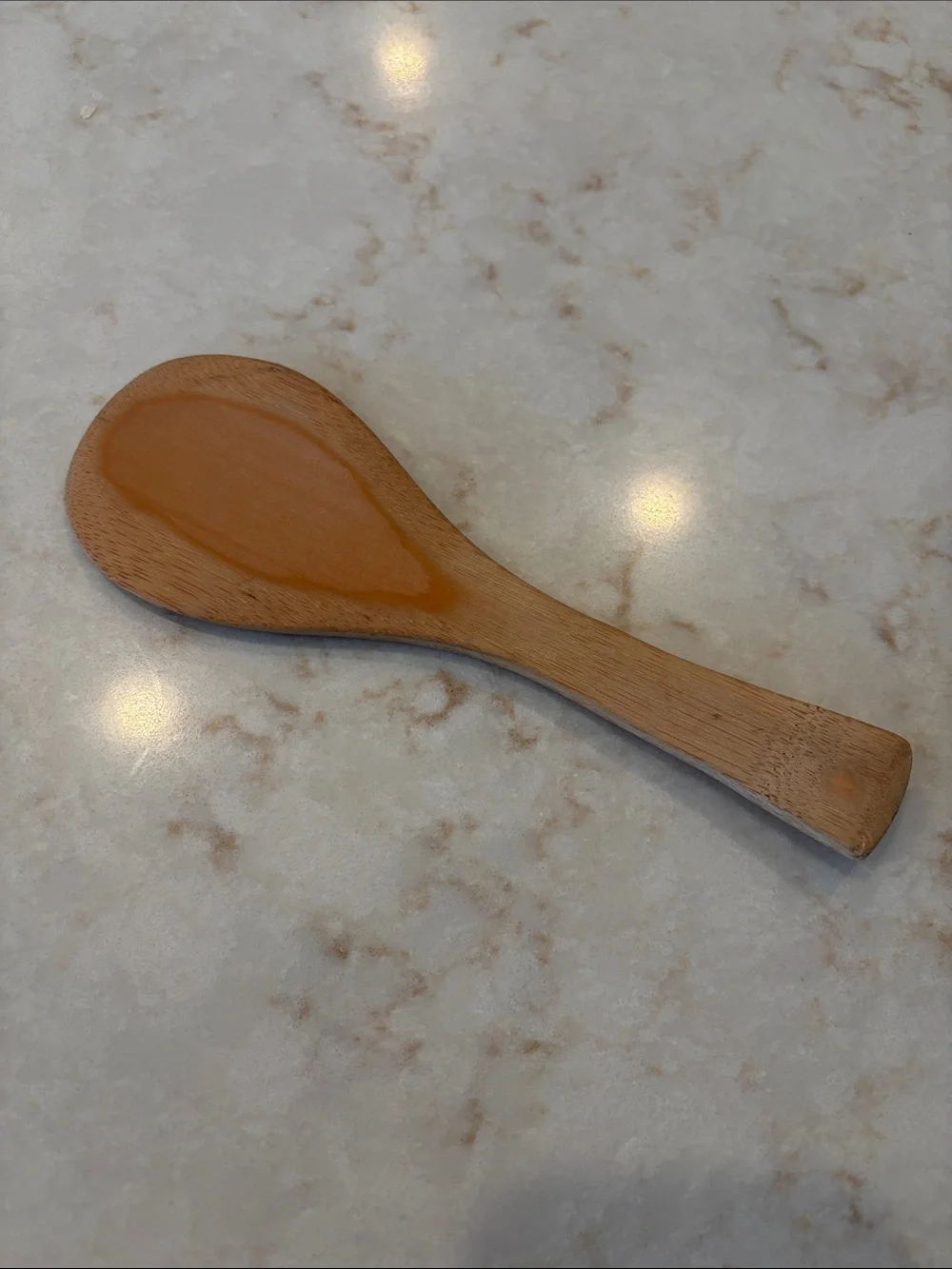 Wooden rice spoon paddle